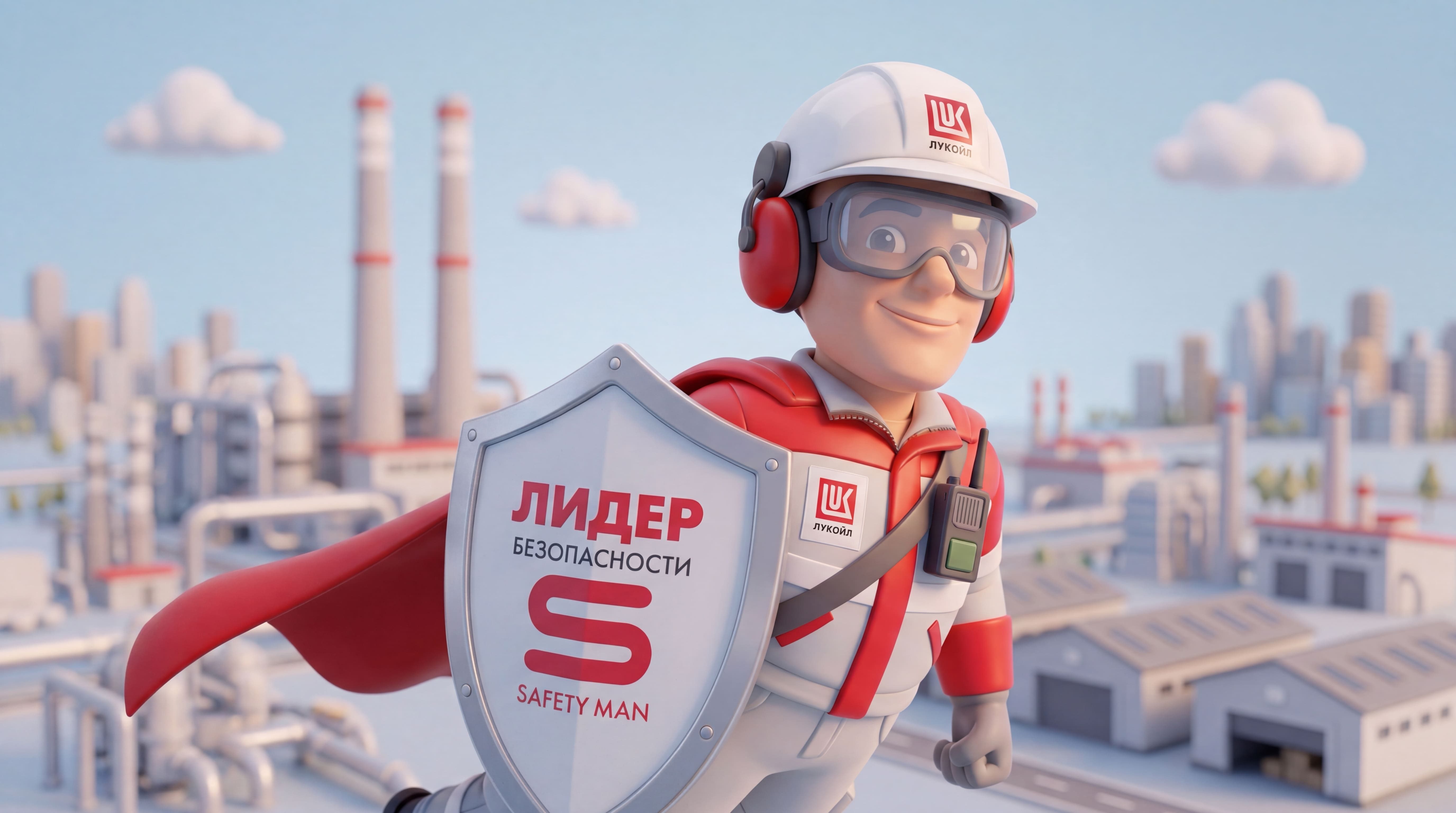 SAFETY MAN — ИИ-интро для Лукойл
